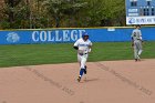 Baseball vs Babson  Wheaton College Baseball vs Babson College. - Photo By: KEITH NORDSTROM : Wheaton, baseball